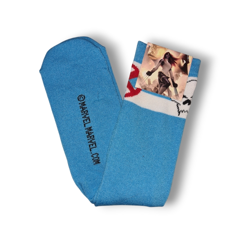 Loot Crate Marvel Gear & Goods Exclusive X-Men Mystique Gym Socks Sizes 6-12 1 P